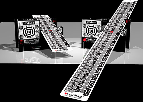 LensAlign MkII with standard 10.5-inch ruler (left) and optional 24-inch long ruler (right). Click for a bigger picture!