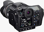 Pentax's 645D digital SLR. Photo provided by Hoya Corp.