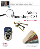 Adobe Photoshop CS5 one-on-one, by Deke McClelland. Image provided by O'Reilly Media Inc.