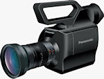 The AG-AF100 AVCCAM HD camcorder features a Micro Four Thirds lens mount. Photo provided by Panasonic Solutions Co.
