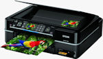 Epson's Artisan 800 all-in-one. Courtesy of Epson, with modifications by Michael R. Tomkins.