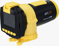 The shockproof, waterproof Oregon Scientific ATC9K records HD video and five megapixel stills, and can record geolocation data with an optional accessory. Photo provided by Integrated Display Technology Ltd.