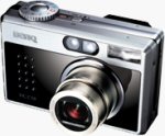 BenQ's DC-C50 digital camera. Courtesy of BenQ, with modifications by Michael R. Tomkins.