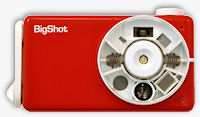 Front view of the BigShot digital camera. Photo provided by the Computer Vision Laboratory,Columbia University.