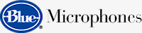 Blue Microphones' logo. Click here to visit the Blue Microphones website!