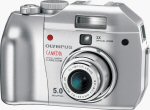 Olympus' Camedia C-5000 UltraZoom digital camera. Copyright © 2003, The Imaging Resource. All rights reserved.