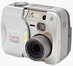 Olympus' Camedia D-40 Zoom digital camera. Copyright © 2001, The Imaging Resource.  All rights reserved.