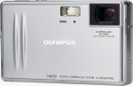 Olympus' Camedia AZ-2 digital camera. Courtesy of Olympus, with modifications by Michael R. Tomkins.