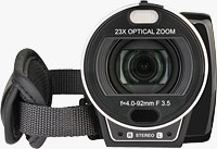 Toshiba's Camileo X416 camcorder. Photo provided by Toshiba America Information Systems Inc.