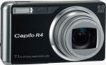 Ricoh's Caplio R4 digital camera. Courtesy of Ricoh, with modifications by Michael R. Tomkins.