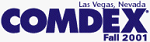 Comdex Fall 2001 Show logo. Click here to visit the Comdex website!