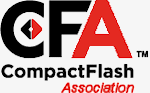 The CompactFlash Association's logo. Click here to visit the CompactFlash Association website!