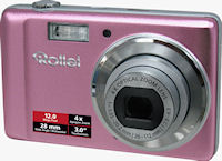 Rollei's Compactline 360 TS digital camera. Photo provided by Rollei GmbH.