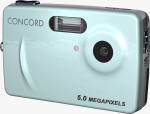 Concord's 5042 digital camera. Courtesy of Concord, with modifications by Michael R. Tomkins.