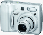 Nikon's Coolpix 7600 digital camera. Courtesy of Nikon, with modifications by Michael R. Tomkins.