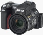 Nikon's Coolpix 8700 digital camera. Courtesy of Nikon, with modifications by Michael R. Tomkins.