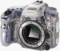 Sony's SLT camera concept. Photo provided by Sony Corp.