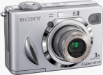 Sony's Cyber-shot DSC-W7 digital camera. Courtesy of Sony, with modifications by Michael R. Tomkins.