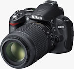 Nikon's D3000 digital SLR. Photo provided by Nikon Inc.