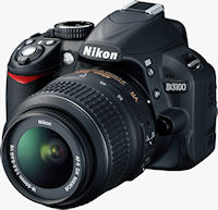 Nikon's D3100 digital SLR. Photo provided by Nikon Inc.