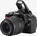 Nikon D40 digital SLR.