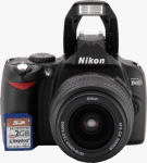 Nikon's D40 digital SLR. Copyright © 2006, The Imaging Resource. All rights reserved.