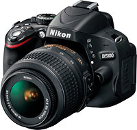 Nikon's D5100 digital SLR. Photo provided by Nikon Inc.