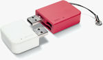 LaCie Data/Share USB dual flash card drive. Photo provided by LaCie USA.