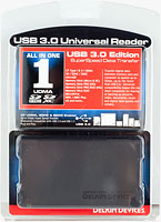 Delkin's USB 3.0 Universal Memory Card Reader. Photo provided by Delkin Devices Inc.
