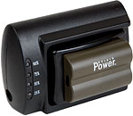 Delkin Dual Universal Battery Charter. Courtesy of Delkin, with modifications by Zig Weidelich.