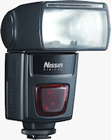 Nissin Di622 Mark II flash strobe. Photo provided by Nissin Japan Ltd.
