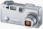 Minolta's DiMAGE F100 digital camera. Courtesy of Minolta, with modifications by Michael R. Tomkins.