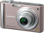 Panasonic's Lumix DMC-FS20 digital camera. Courtesy of Panasonic, with modifications by Michael R. Tomkins.
