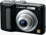 Panasonic's Lumix DMC-LZ8 digital camera. Courtesy of Panasonic, with modifications by Michael R. Tomkins.