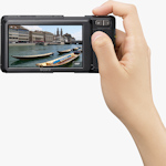 Sony's Cyber-shot DSC-G3 digital camera. Photo provided by Sony Electronics Inc.