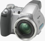 Sony's Cyber-shot DSC-H2 digital camera. Courtesy of Sony, with modifications by Michael R. Tomkins.
