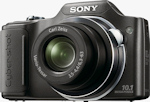 Sony's Cyber-shot DSC-H20 digital camera. Photo provided by Sony Electronics Inc.