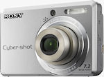 Sony's Cyber-shot DSC-S730 digital camera. Courtesy of Sony, with modifications by Michael R. Tomkins.