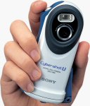 Sony's Cyber-shot DSC-U60 digital camera. Courtesy of Sony Corp., with modifications by Michael R. Tomkins.