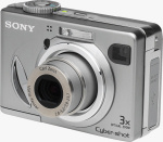 Sony's Cyber-shot DSC-W5 digital camera. Courtesy of Sony, with modifications by Michael R. Tomkins.
