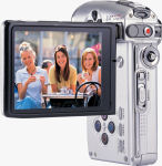 DXG's DXG-589V digital camera. Courtesy of DXG, with modifications by Michael R. Tomkins.