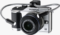 Olympus' PEN E-PL2 digital camera. Photo provided by Olympus Imaging America Inc.