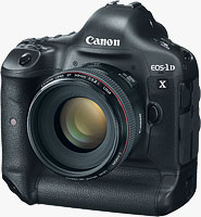 Canon's EOS-1D X digital SLR. Photo provided by Canon USA Inc.