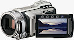The JVC Everio GZ-HM1 HD camcorder. Photo provided by JVC Americas Corp.