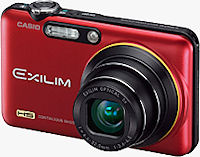 Casio's EXILIM EX-FC160S digital camera. Photo provided by Casio Computer Co. Ltd.