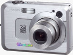 Casio's EXILIM EX-Z750 digital camera. Courtesy of Casio, with modifications by Michael R. Tomkins.