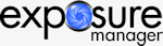 Exposure Manager's logo. Click here to visit the Exposure Manager website!