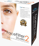 Reallusion's FaceFilter Studio 2 packaging. Click to visit the FaceFilter Studio website!