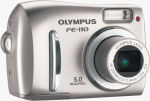 Olympus' FE-110 digital camera. Courtesy  of Olympus, with modifications by Michael R. Tomkins.