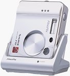 Fuji's FinePix F401 digital camera. Courtesy of Fuji USA, with modifications by Michael R. Tomkins.